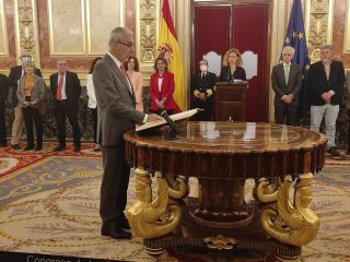 Juan Carlos Lentijo toma posesión como presidente del Consejo de Seguridad Nuclear. FOTO: Europa Press