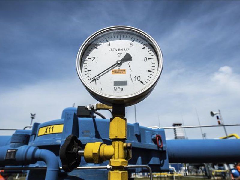 Instalación gasística de Gazprom. FOTO EFE