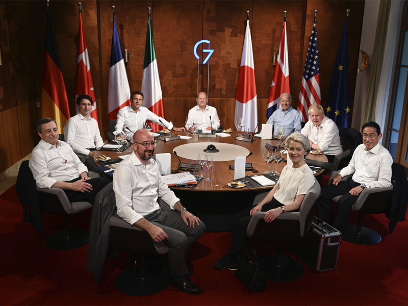 La reunión del G7. FOTO: CE