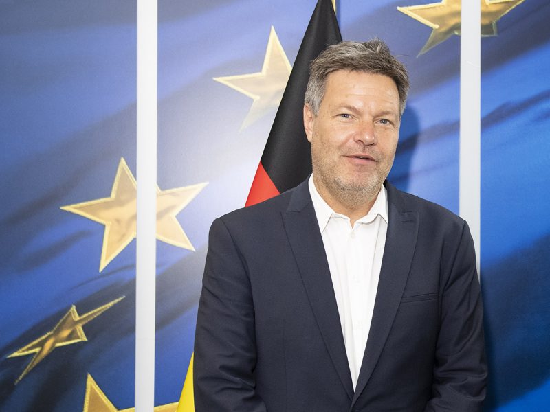 El ministro de Economía y Energía de Alemania, Robert Habeck. FOTO: CE