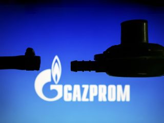 Imagen de archivo del logo de la empresa gasística rusa Gazprom. FOTO: Andre M. Chang/ZUMA Press Wire/d / DPA