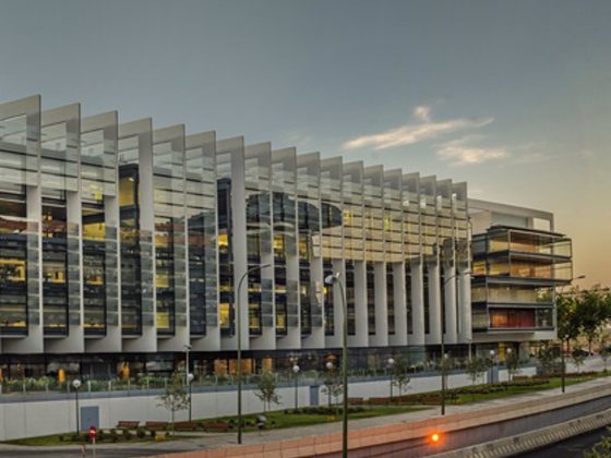 El Campus Repsol, certificado como uno de los edificios más sostenibles de Europa. FOTO: Repsol