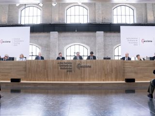 Junta General Ordinaria de Accionistas de Acciona de 2022. FOTO: A. Pérez Meca - Europa Press