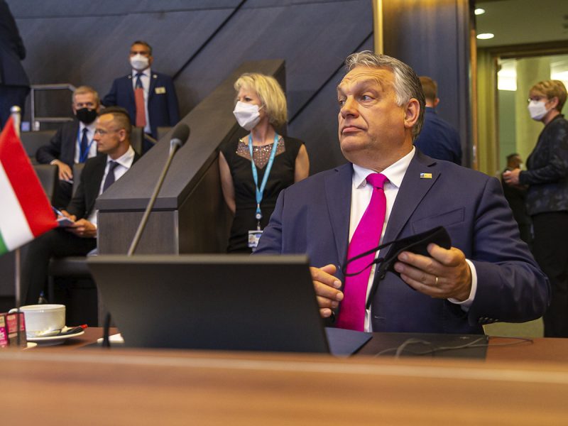 El primer ministro de Hungría, Viktor Orbán. FOTO: NATO