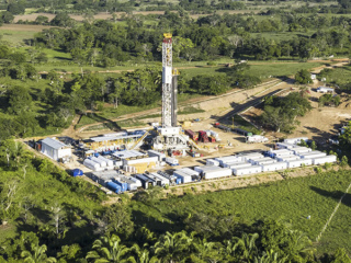 Instalación de explotación y extracción petrolera de Canacol Energy Colombia SAS. FOTO: Canacol Energy Colombia SAS