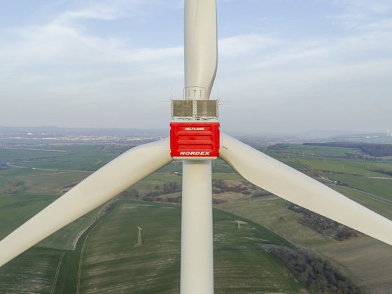Turbina de Nordex N149/5.X en Alemania. FOTO: Nordex