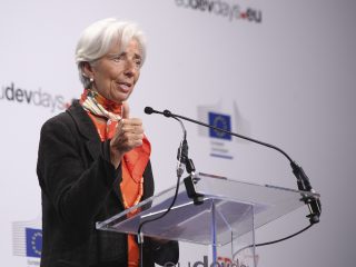 Christine Lagarde, presidenta del FMI. FOTO: UE