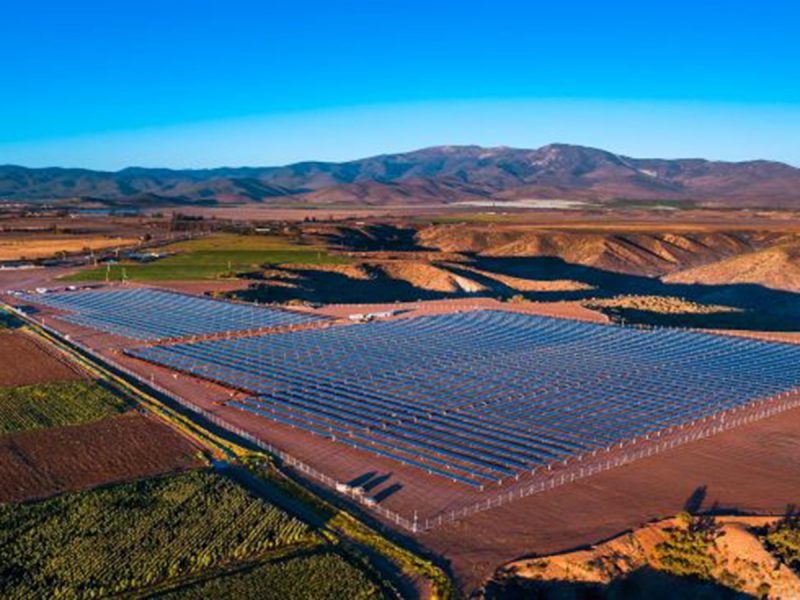 Instalaciones fotovoltaicas de Enerside Energy en Chile. FOTO: Enerside Energy