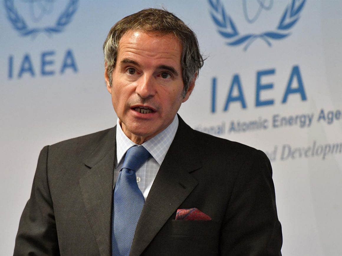 El director general del Organismo Internacional de la Energía Atómica (OIEA), Rafael Grossi