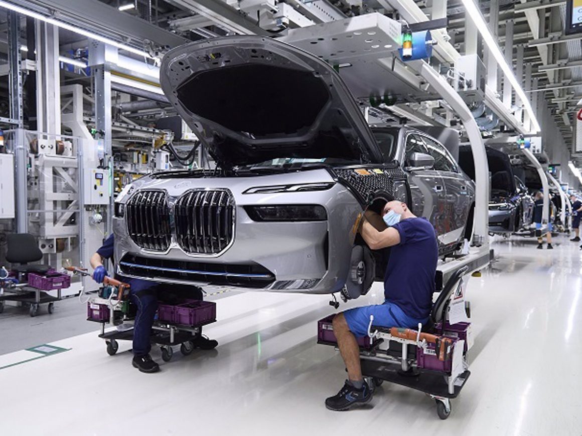 Producción BMW i7 en la planta de Dingolfing (Alemania). FOTO: TOM KIRKPATRICK
