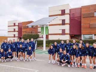 Iberdrola y la RFEF inauguran la primera Ciudad del Fútbol Sostenible en Las Rozas. FOTO: RFEF / Iberdrola