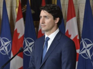 El primer ministro de Canadá, Justin Trudeau. FOTO: OTAN