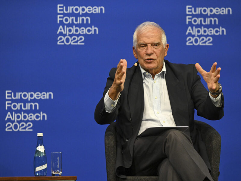 El Alto Representante de la UE para Política Exterior, Josep Borrell. FOTO: Kerstin Joensson (UE)