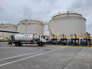 Instalaciones de Exolum de almacenamiento de combustible en el aeropuerto de Dublín. FOTO: Exolum