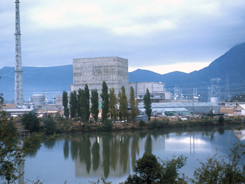 Central nuclear Santa María de Garoña.
