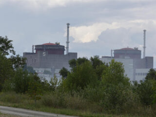 La central nuclear de Zaporiyia, Ucrania. FOTO: Victor / Xinhua News / ContactoPhoto