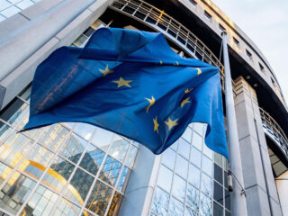 Bandera de la UE. FOTO: Philippe Buissin/European Parlia / DPA