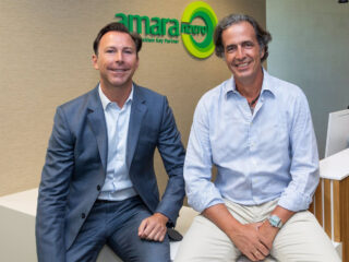 Gonzalo Errejón, CEO de Amara Nzero, y Pablo Arnús, presidente de Amara Nzero. FOTO: Amara Nzero