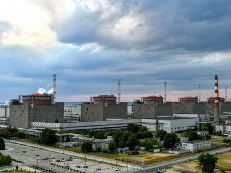 La central nuclear de Zaporiyia. FOTO: OIEA
