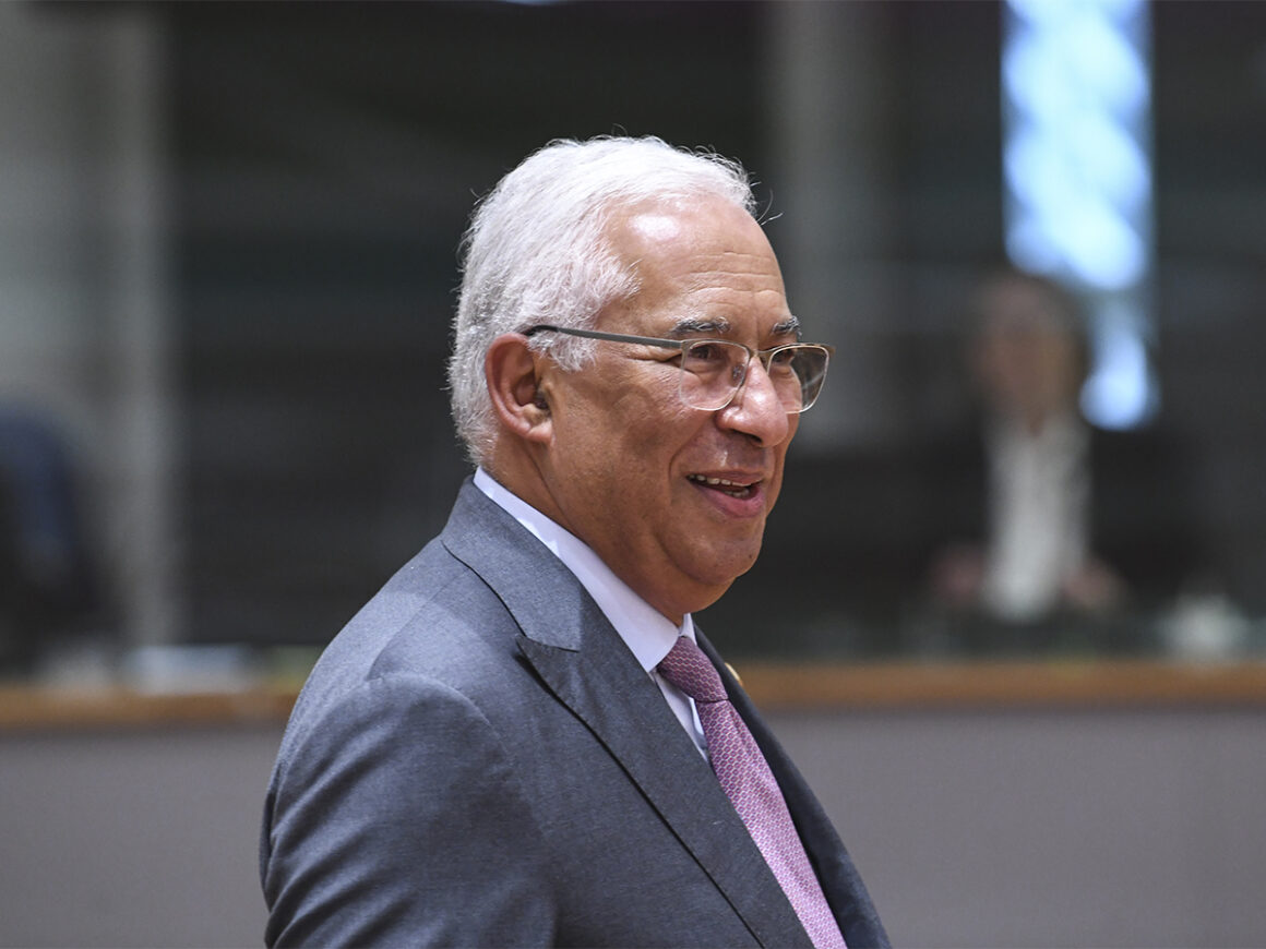El primer ministro luso, António Costa, ntes de participar en el Consejo Europeo. FOTO: CE