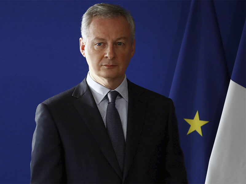 El ministro de Economía y Finanzas, Bruno Le Maire. FOTO: UE