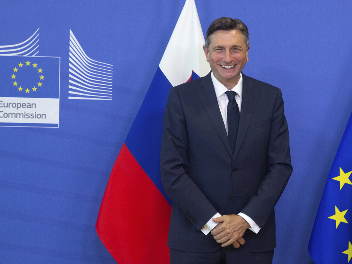 El presidente de Eslovenia, Borut Pahor. FOTO: Xavier Lejeune