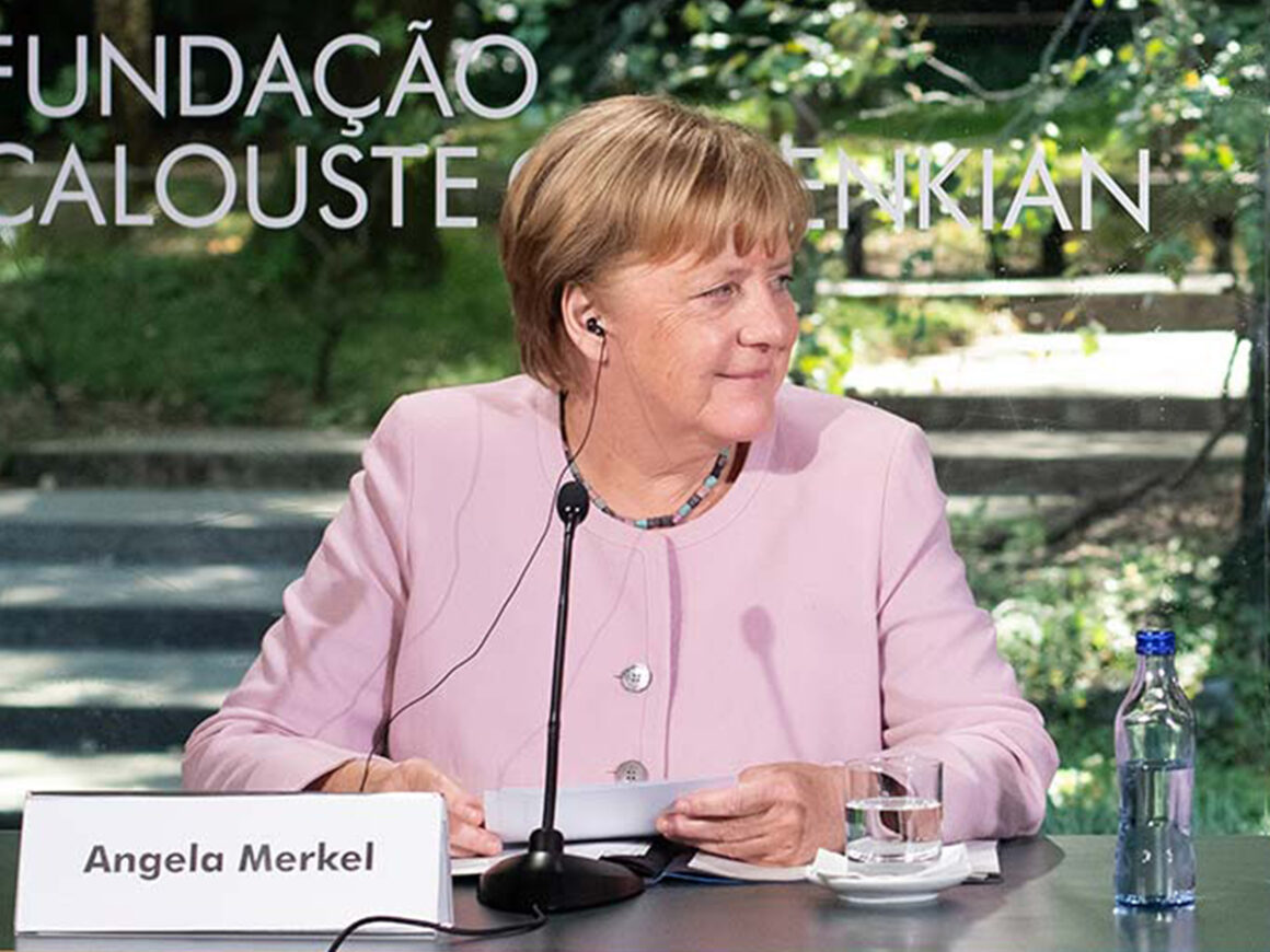 Angela Merkel en los premios Gulbenkian para la Humanidad 2022. FOTO: Gulbenkian