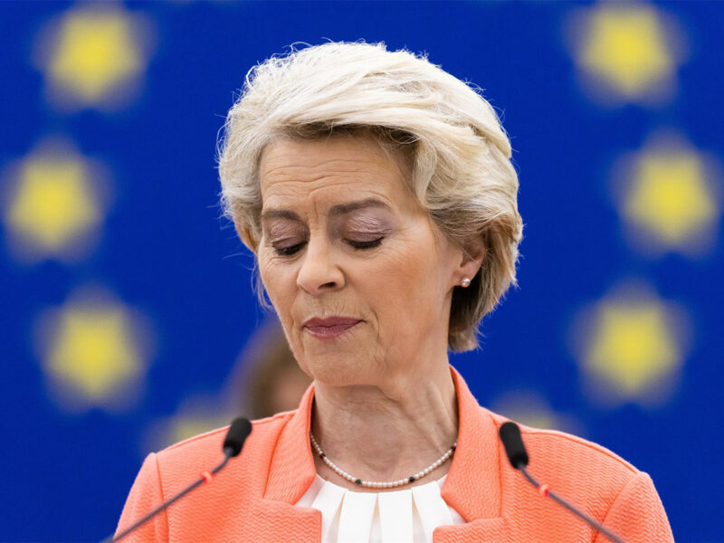La presidenta de la Comisión Europea, Ursula von der Leyen. FOTO: Philipp von Ditfurth/dpa - Philipp von Ditfurth/dpa