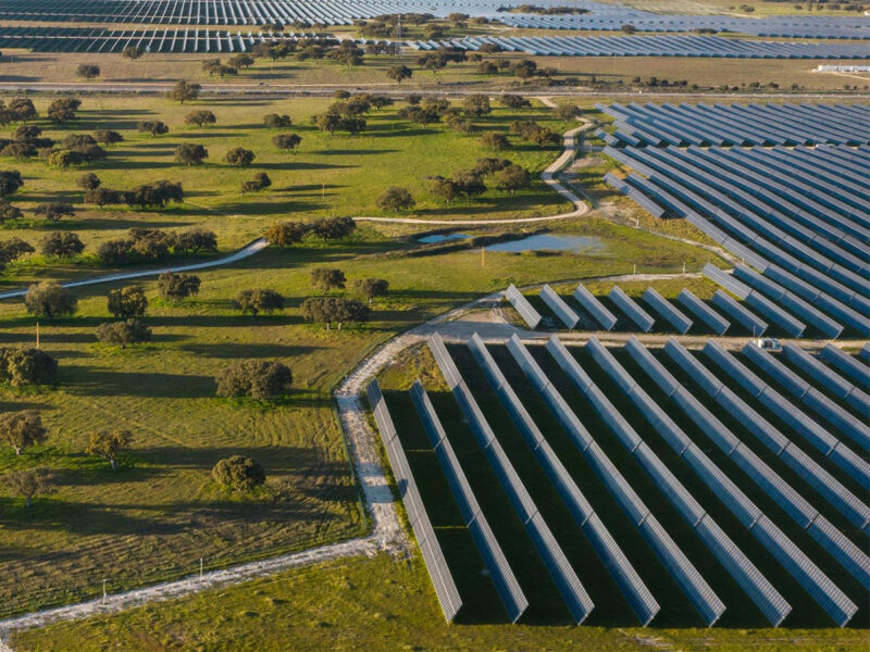 Planta solar de Statkraft en Extremadura. FOTO: Statkraft