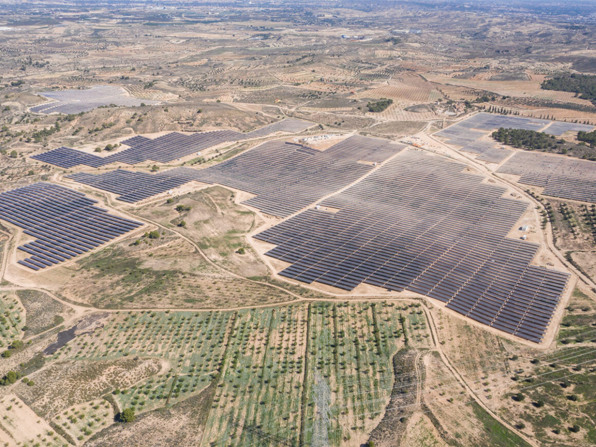 La planta solar fotovoltaica de Lorca de X-ELIO. FOTO: X-ELIO