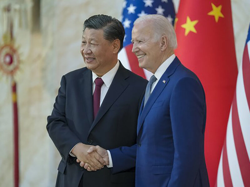 Los presidentes de Estados Unidos y China, Joe Biden y Xi Jinping. FOTO: Casa Blanca