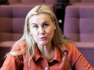 La comisaria europea de Energía, Kadri Simson. FOTO: Jennifer Jacquemart