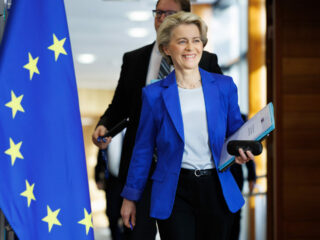 La presidenta de la Comisión Europera, Ursula Von der Leyen. FOTO: Christophe Licoppe