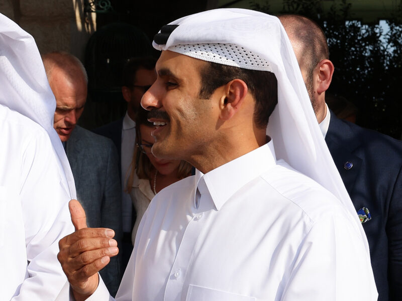 El ministro de Asuntos Energéticos de Qatar, Saad al Kaabi. FOTO: UE