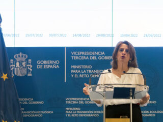 La vicepresidenta del Gobierno y ministra para la Transición Ecológica y el Reto Demográfico, Teresa Ribera. FOTO: Eduardo Parra - Europa Press