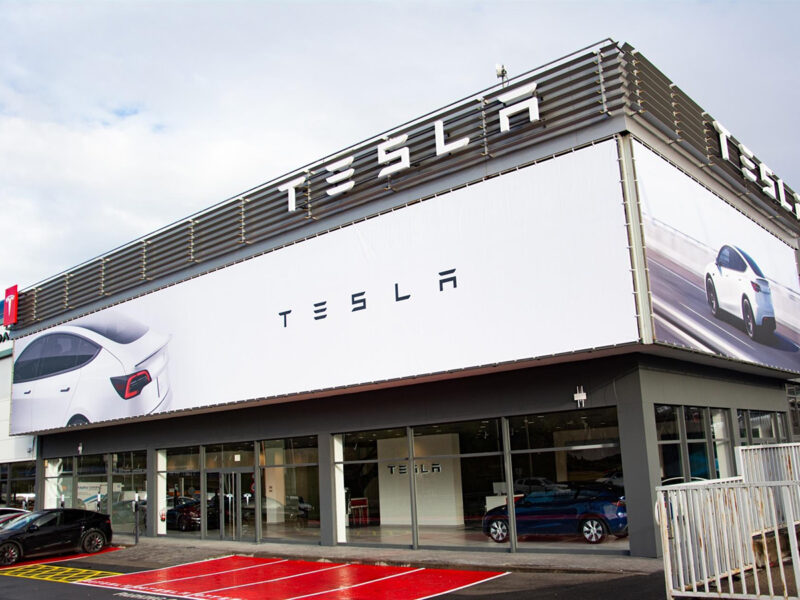 El Tesla Center en Bilbao. FOTO: Tesla