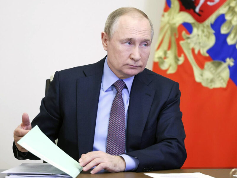 El presidente ruso, Vladimir Putin. FOTO: Gavriil Grigorov/Planet Pix via / DPA