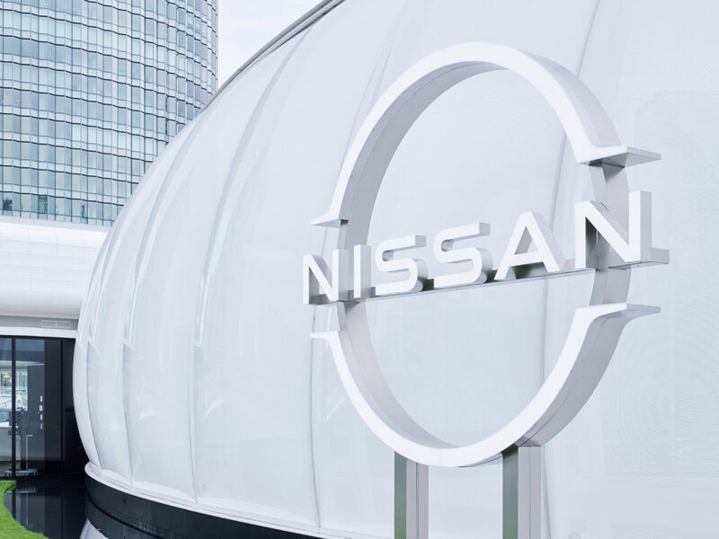 Logo de Nissan. FOTO: Nissan