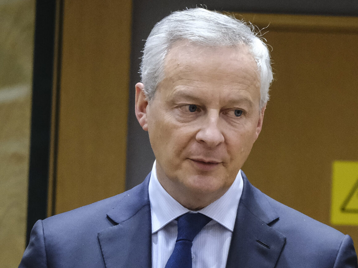 El ministro de Economía de Francia, Bruno Le Maire. FOTO: Unión Europea