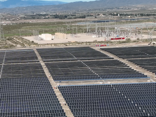 Primeras plantas fotovoltaicas puestas en servicio por Naturgy en Andalucía, situadas en la provincia de Almería. FOTO: Natrugy