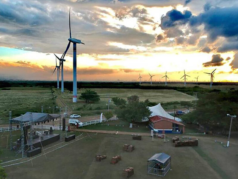 Parque eólico de Iberdrola en México. FOTO: Iberdrola