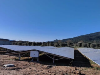 Instalaciones fotovoltaicas de Alterna Energía . FOTO: Alterna Energía