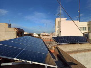 Instalaciones fotovoltaicas de autoconsumo colectivo de Aldea Energy. FOTO: Aldea Energy