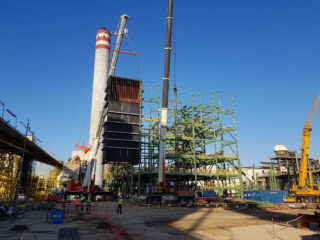 Instalaciones de la planta de Enso de biomasa. FOTO: Enso