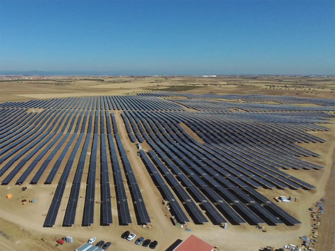 Planta fotovoltaicas de Elawan Energy en Castilla-La Mancha. FOTO: Elawan Energy