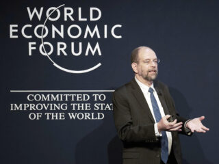 Gill Pratt en el Foro Económico Mundial de Davos. FOTO: VALERIANO DI DOMENICO