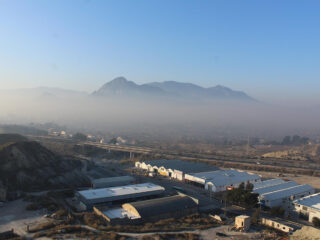 Imagen de archivo de un episodio de contaminación. FOTO: ECOLOGISTAS EN ACCIÓN