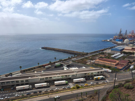 El puerto de Santa Cruz de Tenerife. FOTO: Puertos de Tenerife