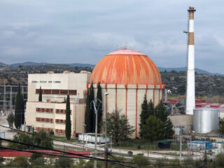 La central nuclear 'José Cabrera' de Almonacid de Zorita (Guadalajara). FOTO: Europa Press