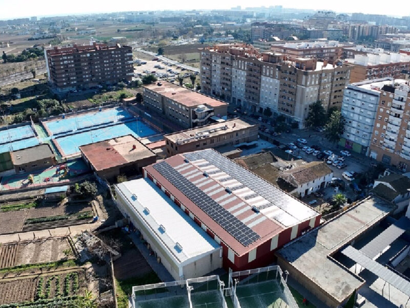 Comunidad solar de Iberdrola en Valencia. FOTO: Iberdrola